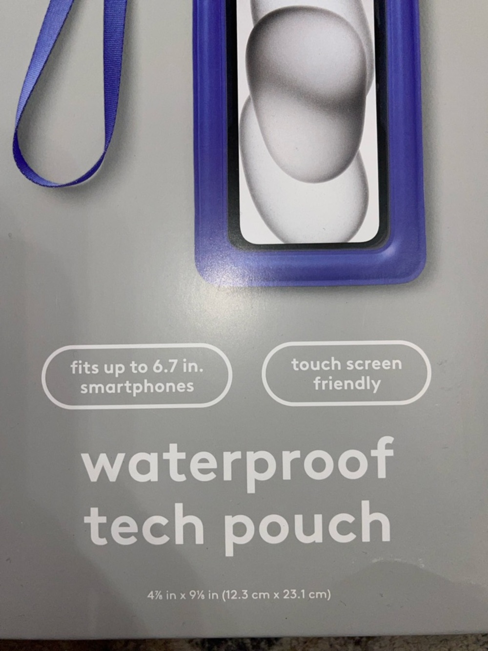 heyday Waterproof Tech Pouch - Purple - Picture 3 of 3